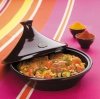 Emile Henry - Ceramiczne Naczynie do Gotowania Tagine 32 cm - Czarne